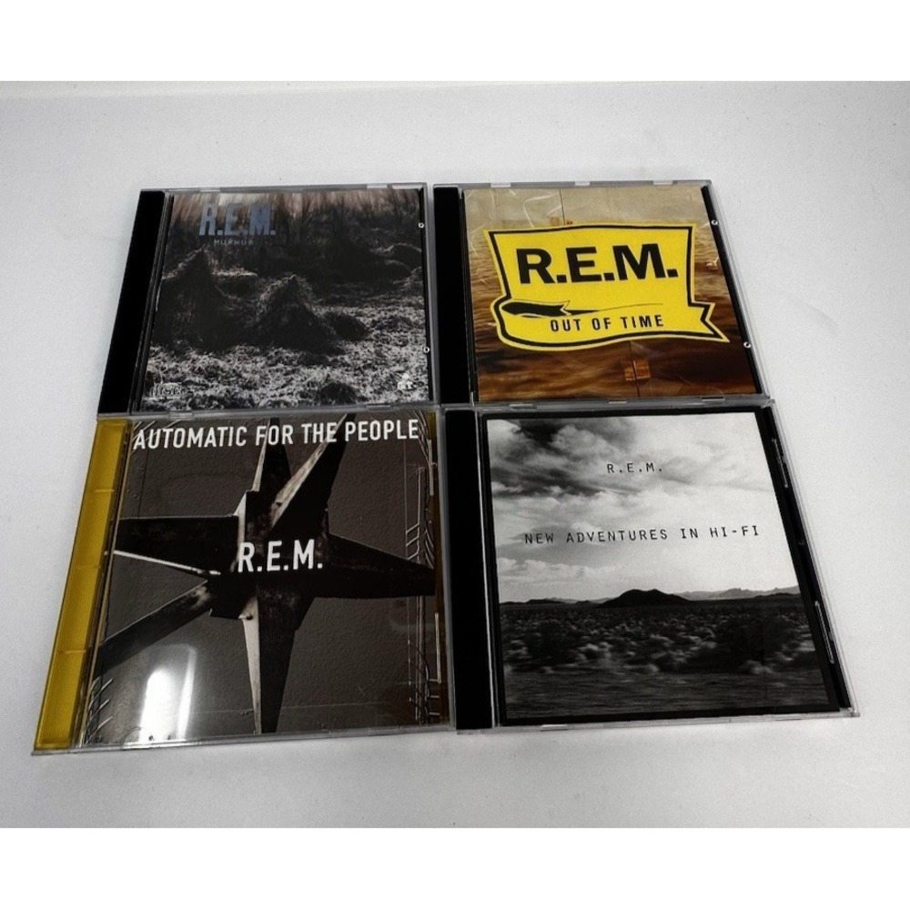 R.E.M. 4 CD Lot: Murmur, Out of Time, Automatic for the People, New Adventures